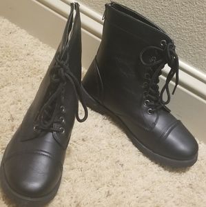 Black Combat Boots